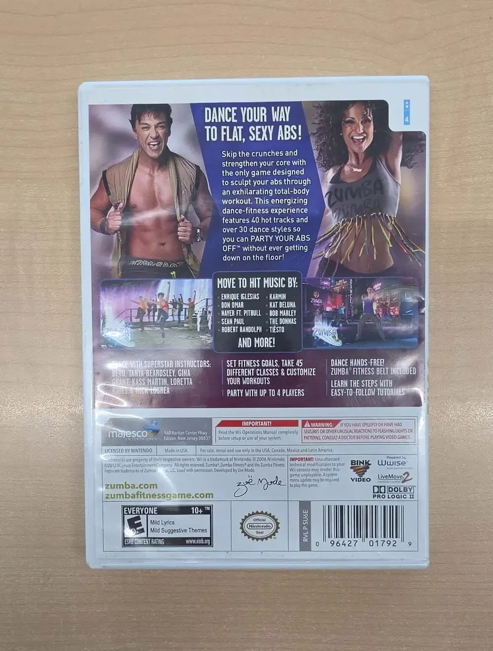 Zumba Fitness Core for Nintendo Wii